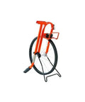 Heavy Duty Spoked Measuring Wheel With Spot On 4 Ft Diameter on display, built tough for accurate distance tracking.