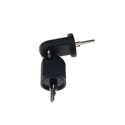 RXV Golf Cart Ignition Keys Replacement Kit, Durable Reinforced Key Design, Precision Cut Teeth, Includes Two Keys close-up view