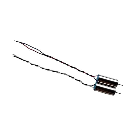 Two metal 716 brushless drone motors from Beefy Four Pack Of 716 Brushless Drone Motors 2CW 2CCW, 46mm Propellers, DC Compatible