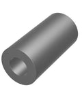 Steel spacer cylinder, 1 in outer diameter and 1/2 in inner bore, unthreaded plain finish