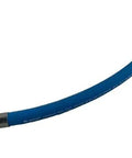 New Heavy Duty Oil Hose For Atlas Copco Air Compressor Oem 0574991135 Silver single blue tube with metal ends for easy connection.