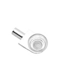 Clear metal shelf support peg for Beefy Heavy Duty Shelf Brackets Wall Mounted Steel Support For Cabinets Pantries Garages Shelves.