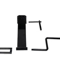 Strap Winder For Flatbed Trailer Black Powder Coated Steel Cargo Tie Down Ratchet Strap Winder Winch Roller components