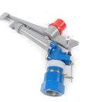 Heavy Duty 1 Inch Agriculture Irrigation Spray Gun With 360 Degree Adjustable Impact Sprinkler For Farm Orchard And Lawn Watering, zinc alloy design.