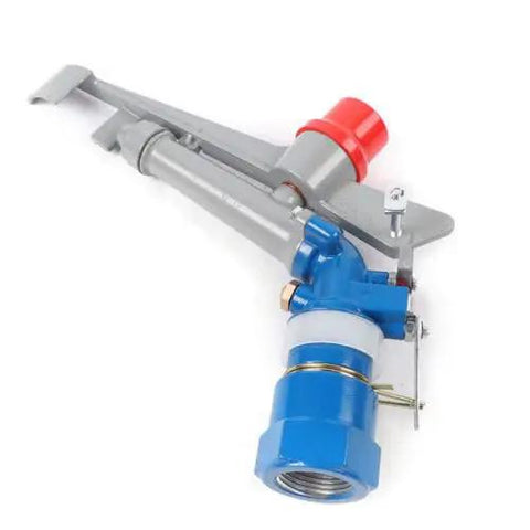 Heavy Duty 1 Inch Agriculture Irrigation Spray Gun With 360 Degree Adjustable Impact Sprinkler For Farm Orchard And Lawn Watering, zinc alloy design.