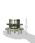 Front Wheel Hub Bearing Assembly BR930720 Aftermarket Replacement For Acura 2007-2013 And Honda 2009-2015, held in hand