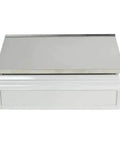 Front view of SC Series Precision Counting Scale with 50 pound capacity and 0.01 pound readability, sleek metal surface.