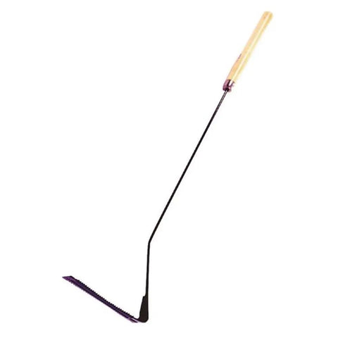 10 Inch Grass And Weed Cutter With Serrated Blade, Riveted Steel Shaft, Heavy Duty Black Grass Whip For Quick Yard Cleanup And Tough Weeds Great For Gravel Paths, Garden Beds, And Hard-To-Reach Edges.