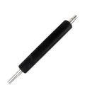 Monarch Platen Roller Replacement For 9820 9825 9830 9835 9855 9800 9840 9850 203Dpi Barcode Printer Beefed Up For Heavy Duty Label Jobs With Smooth Label Feeding And Durable Machined Part, black rubber roller with metal shafts