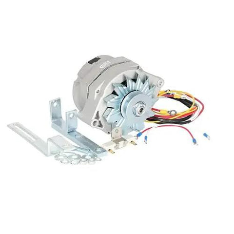Ford NA Alternator Conversion Kit 6V To 12V Swap 63 Amp includes alternator, wiring harness, brackets, and hardware.