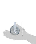 3 Inch Heavy Duty Galvanized Steel Pulley With Strap And Axle Bolt For 5 16 Inch Steel Cable in hand for size comparison