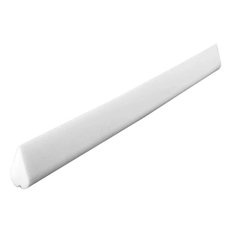 White Ceramic Sharpening File Set With Fine Grit, Versatile Triangular Shape for Deburring Hardened Tools and Molds, Model 400F