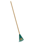 Heavy Duty 8 Inch Garden Rake With A 48 Inch Hardwood Handle For Shrubs And Flower Beds Compact Rake For Tight Spaces And Precise Yard Cleanup