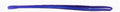 Straight Tail Worm Bait Color Black Grape, 6 Inch Soft Plastic Bass Lure With Hand-Poured Look, Triple Color Aaron's Magic Pour