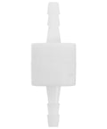 Pro Grade Anti Drip Discharge Nozzle for Filling Machines with One Way Valve Durable PP Material Wear Resistant Industrial Replacement Part for Packaging and Chemical Filling High Precision Drip Prevention, white inline nozzle