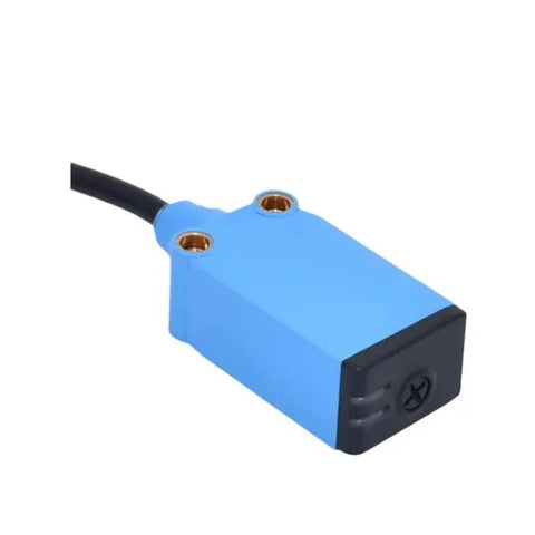 Heavy Duty Photoelectric Sensor Model WTB27-3P2413S09 for Industrial Automation, compact blue casing, angled view