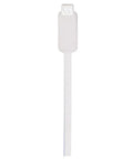 Top Shelf Nylon 66 Marker Cable Ties Clamp Bundles Up To 1.75 Inches showing a single white cable tie with a write-on panel.