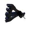 Heavy Duty Eva Featherboard For Table Saws Crushes Kickback with t-track mount and locking knob for secure operation.