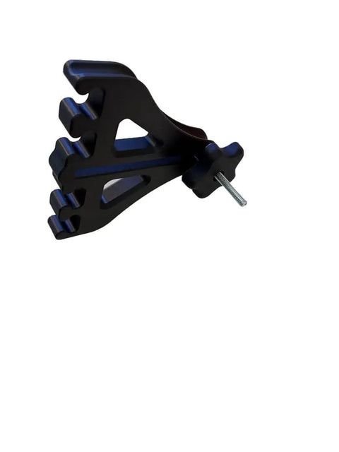 Heavy Duty Eva Featherboard For Table Saws Crushes Kickback with t-track mount and locking knob for secure operation.