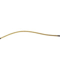 Top Shelf 13 Inch Flexible Fish Tape Leader For 1/8 Inch Steel Tapes, flexible extension for guiding steel tape through bends.