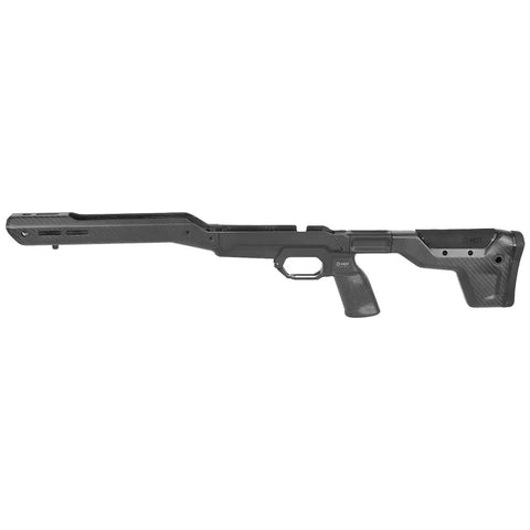 HNT 26 Savage Long Action CIP Right Hand Chassis System For Rifle Black Carbon Fiber Gun Stock Accessory side view