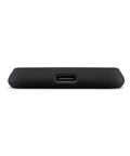 Back view of 2TB Extreme Portable SSD For Crazy Fast Transfers And Backups On iPhone iPad And MacBook External Solid State Drive Up To 1000 MB Per Second Read And 950 MB Per Second Write Renewed showing USB-C port