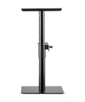 Desktop Studio Monitor Stands Pair Pro Grade Heavy Duty Steel Adjustable Height 12 To 18 Inches Supports Up To 22 Lbs Each Anti Slip Pads Stage