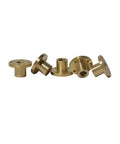 Bulletproof 304 Stainless Steel T10 Lead Screw With Heavy Duty Brass Nut 900mm Long 16mm Pitch solid brass nuts in various angles