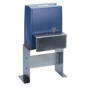 Sliding Gate Opener Kit With Remote Controls And Beefed Up Security Photocell Sensor Heavy Duty Chain Driven AC Motor For Gates Up To 1350 Lb AT1350 Automatic Gate Opener