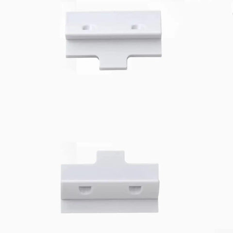 Adjustable Solar Panel Mounting Brackets For RV Caravan Boat Yacht Flat Roof With Durable ABS Weather Resistant Corner Holder Set To Secure Your Solar Energy And Get This Awesome Kit Done Right Today. White ABS solar panel corner bracket set