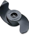 Weedless Wedge 2 Trolling Motor Replacement Prop MKP 32 Fits Three And Five Eighths Inch Lower Unit Diameter Black Durable Marine Propeller