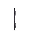 Top Shelf 86 Inch UHD 4K IPS Digital Signage Screen Featuring Deadly Sharp 500 Nit Brightness Ultra Slim Bezel side profile view.