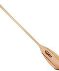 Wooden kayak paddle with logo, not Pro Paddle Clear Beaver Tail Blade 5 Foot Kayak Paddle For River And Ocean Adventures Durable Polymer