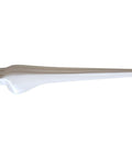 Front view of 580mm Fiberglass Replacement Wind Turbine Blade For Small Turbines, Sturdy and Lightweight, Stable White FRP Blade for Outdoor Use