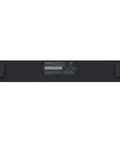 Back view of CR StealthBar Desktop PC Soundbar with Bluetooth showing underside and label details.