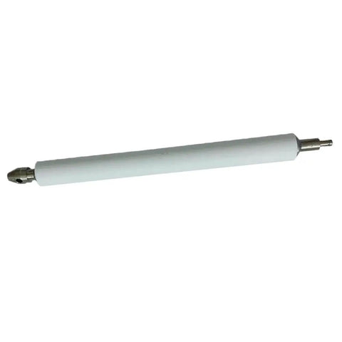No Sweat Peel Roller Kit For ZE500-4 Thermal Barcode Printer Exact Fit P1046696-059 replacement roller in white, for label peeling.