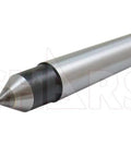 3MT Carbide Tipped Morse Taper Solid Dead Center With 60 Degree Point Hardened Ground Body 4.92 Inch Overall Length Ultra Precise Runout