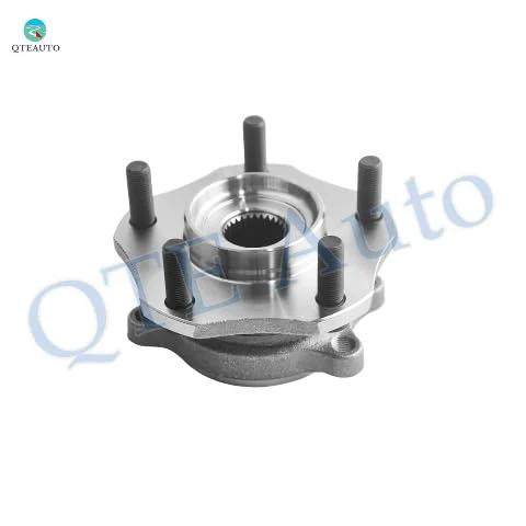 Front Wheel Hub Bearing Assembly Replacement For Nissan Rogue From 2014 To 2023 Plus Rogue Sport And Qashqai Models Direct Fit OE Grade Quality Durable Bearings No More Noisy Wheel Bearings For A Quiet Smooth Ride And Easy Install product shown from top view.