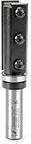 Pro Grade Solid Carbide Flush Trim Router Bit Insert RC2400 with heavy duty edge, 3/4 inch diameter, 50 mm cutting height, 1/2 inch shank