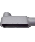 Tough As Nails 2 Pack 1-1/2 Inch Conduit Bodies Straight Pull Electrical Wiring Connectors gray metal design for cable routing