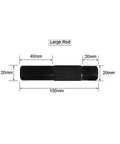 Hydraulic Knockout Punch Driver Kit With Hole Die Set Big Pull Rod dimensions and specs for heavy duty use