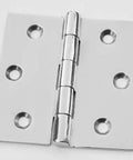 Stainless Steel Butt Hinge 3 Inch Marine Grade With One Eighth Inch Thickness, Welded Stainless Pin That Prevents Loosening, Open Length 3 Inches