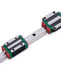 Heavy Duty Linear Guideway HGW15CC With Self Aligning Flange Block Top Or Bottom Mounting Light Preload Z0 Normal Precision C