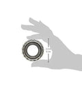 High Performance 14120 Tapered Roller Bearing Built Like A Tank To Handle Heavy Thrust Loads And Minimize Friction For Rock Solid Performance In Any Engine Bay Or Gearbox Application held between fingers for size reference.