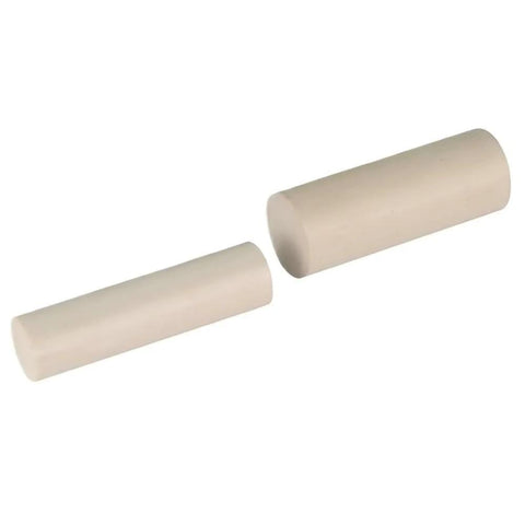 Round PEEK Rod For Electrical Projects, Pro Grade Durable Polyether Ether Ketone Bar With 10 To 50 Mm Diameter shown in side view