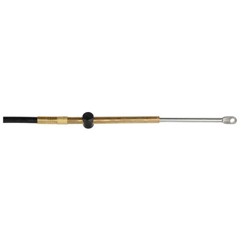 SeaStar Xtreme Control Cable 13ft with 4 inch bend radius for BRP OMC Johnson Evinrude Gale boats, detailed side view