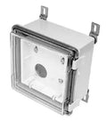 Front view of Outdoor Enclosure Replacement For OneTouch Control Panel Model 8026 - Weatherproof, Easy Install Control Box Housing