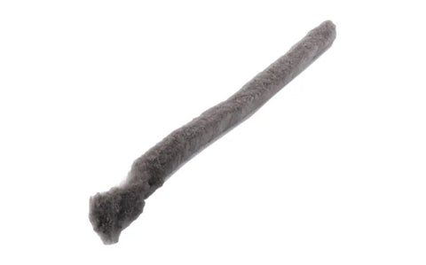 Storefront Door Pile Weatherstrip 100 Ft Roll Tight Seal For High Traffic Doors, gray 0.450 in pile height, 0.350 in backing width