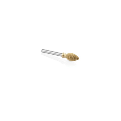 Flame Rotary Burr For Wood Carving Pro Grade With One Eighth Inch Shaft Fine Tungsten Carbide Bit One Quarter Inch Diameter By One Half Inch Length