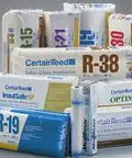 Straight Up R30 Fiberglass Batt Insulation Packs Serious Warmth With Eight Unfaced Rolls in various insulation types and sizes.